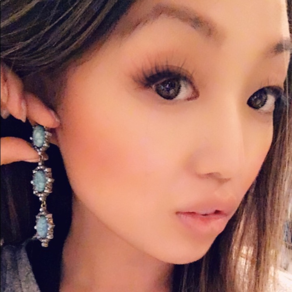 Baublebar turquoise statement earrings